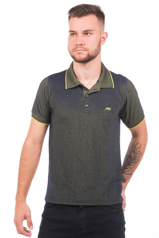 Polo Argali Casual Fit Verde Esporte (frente)